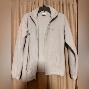 Columbia Women's Light Gray Fleece Jacket